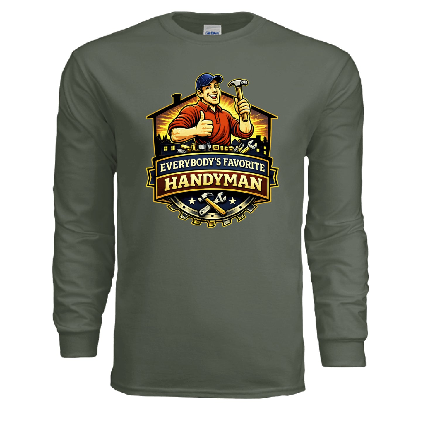 MILITARY GREEN - FRONT