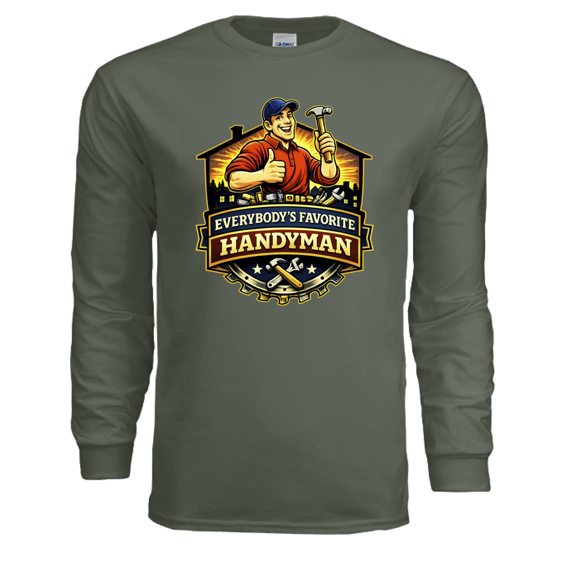 MILITARY GREEN - FRONT