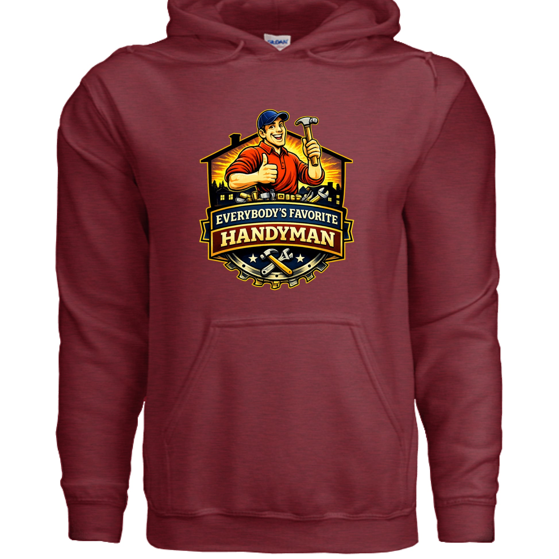 ANTIQUE CHERRY RED - FRONT