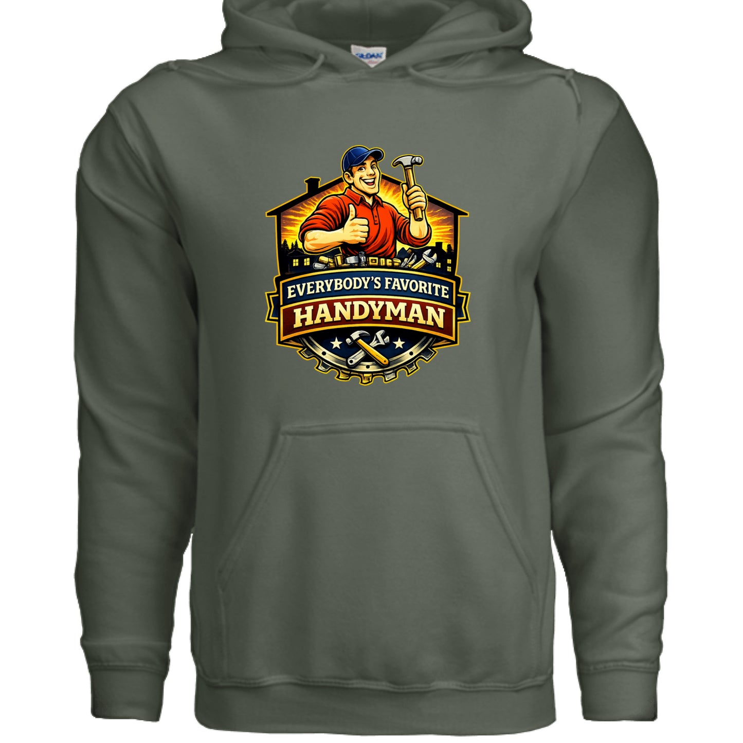 MILITARY GREEN - FRONT