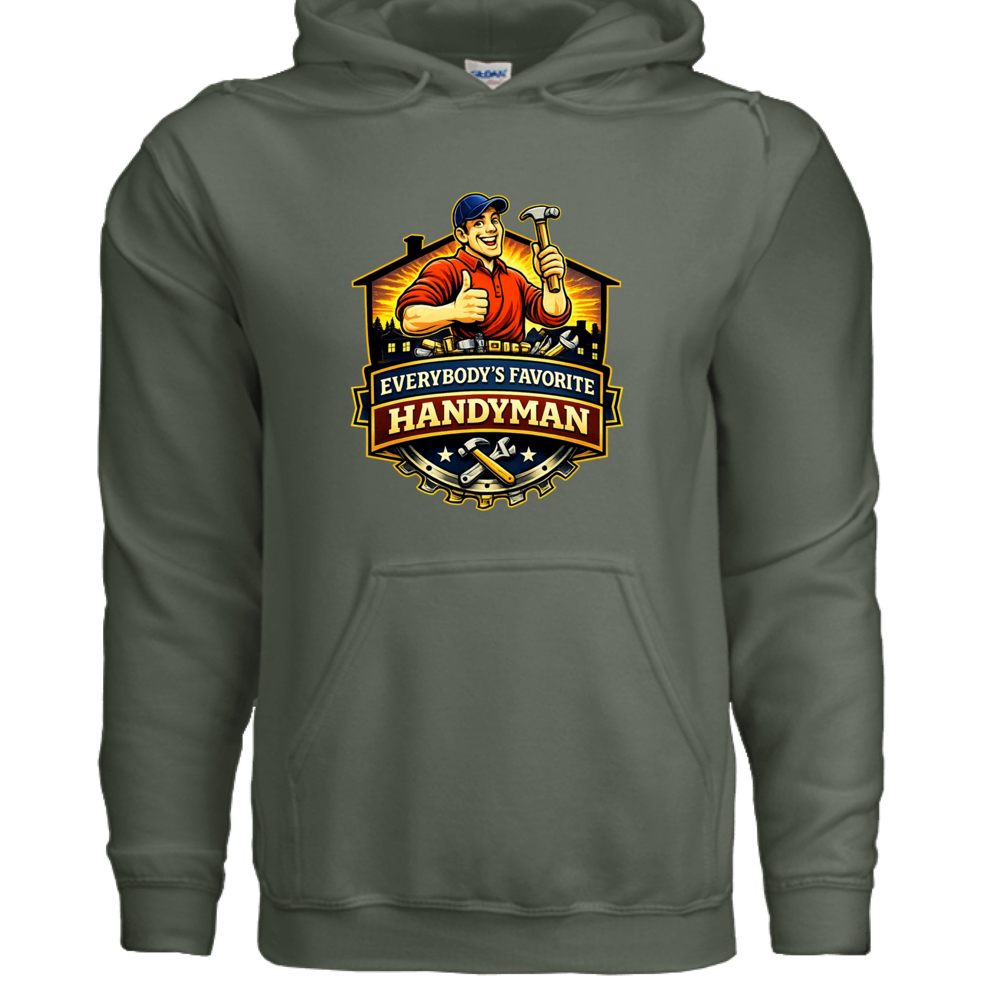 MILITARY GREEN - FRONT