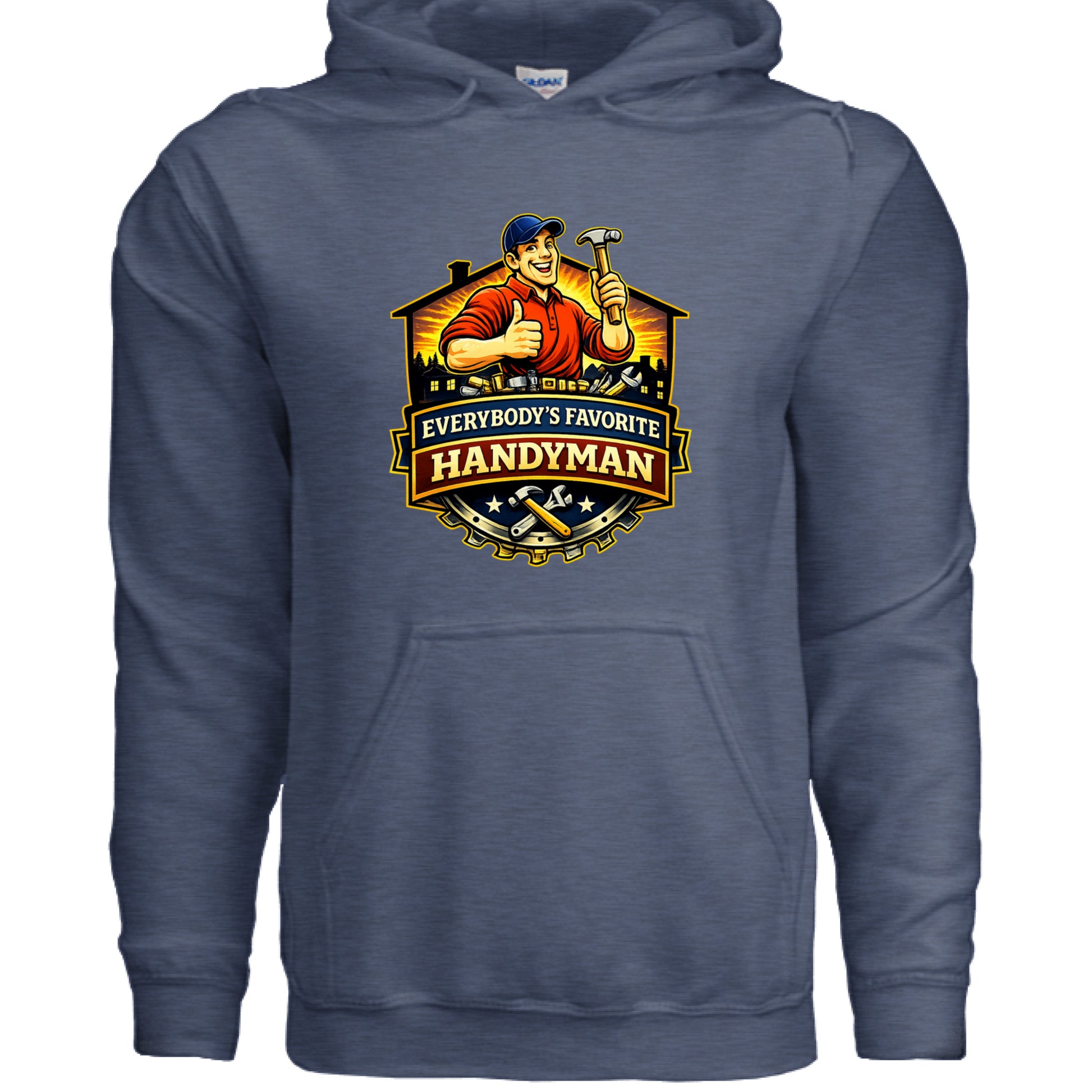 Heather Sport Dark Navy - FRONT